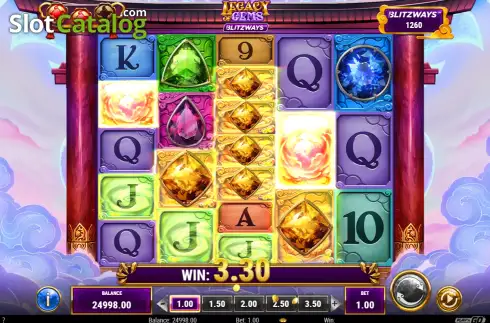 Οθόνη3. Legacy of Gems Blitzways Κουλοχέρης