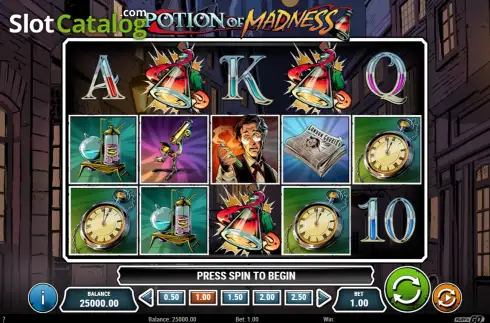 Οθόνη2. Potion of Madness Κουλοχέρης