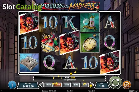 Οθόνη3. Potion of Madness Κουλοχέρης