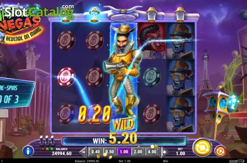 Οθόνη3. Invading Vegas Revenge on Mars Κουλοχέρης