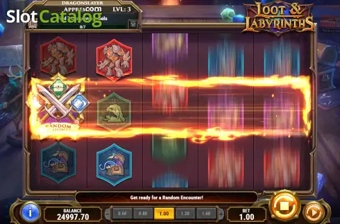 Οθόνη9. Loot & Labyrinths Κουλοχέρης