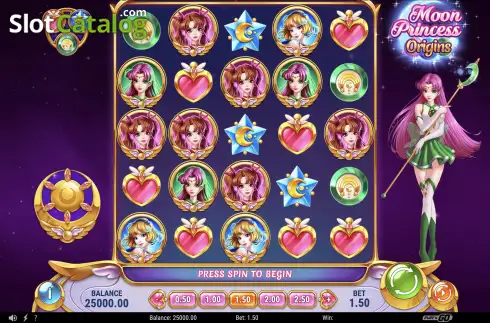 Οθόνη3. Moon Princess Origins Κουλοχέρης