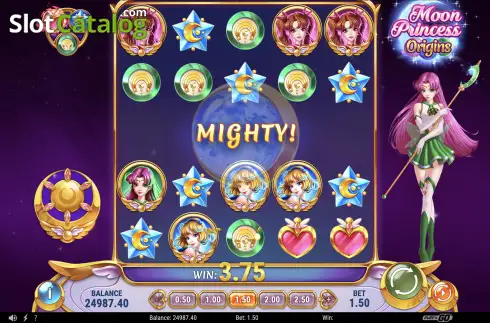 Οθόνη5. Moon Princess Origins Κουλοχέρης