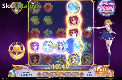 Οθόνη7. Moon Princess Origins Κουλοχέρης