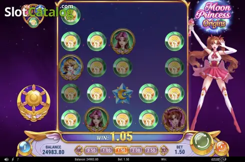 Οθόνη8. Moon Princess Origins Κουλοχέρης