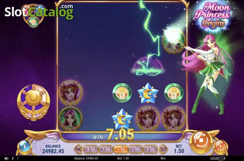 Οθόνη9. Moon Princess Origins Κουλοχέρης