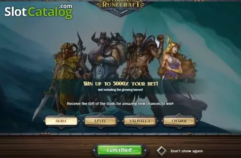 Οθόνη 1. Viking Runecraft Κουλοχέρης