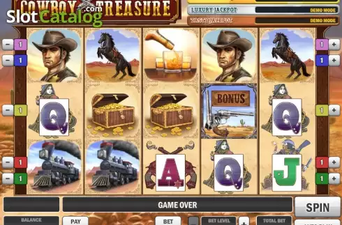 Οθόνη 1. Cowboy Treasure Κουλοχέρης