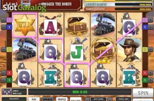 Οθόνη 2. Cowboy Treasure Κουλοχέρης