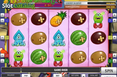 Οθόνη 2. Monster Smash Κουλοχέρης 