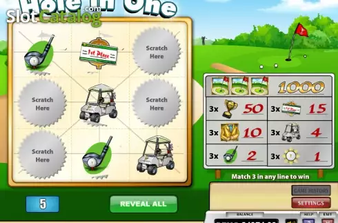 Οθόνη 4. Hole in One (Others) Κουλοχέρης