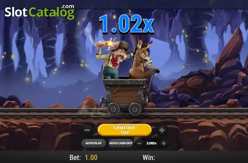 Οθόνη2. Miner Donkey Rider Κουλοχέρης
