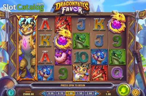 Οθόνη3. Dragonfate’s Favor Κουλοχέρης