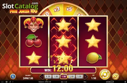Οθόνη3. Fire Joker 100 Κουλοχέρης