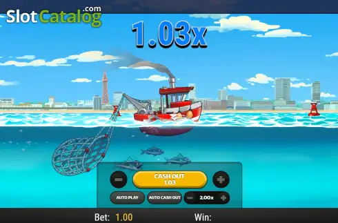 Οθόνη2. Boat Bonanza Rider Κουλοχέρης