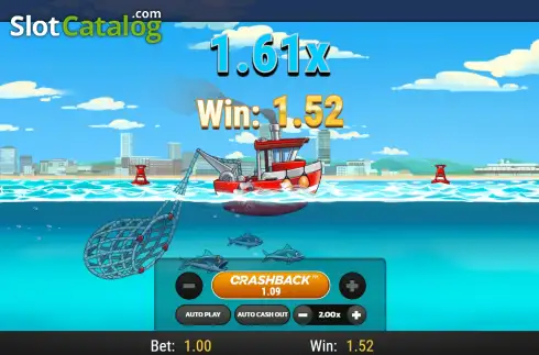Οθόνη3. Boat Bonanza Rider Κουλοχέρης