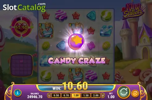 Οθόνη6. King of Sweets Κουλοχέρης