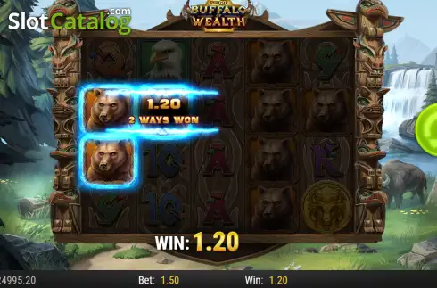 Οθόνη3. Buffalo of Wealth Κουλοχέρης