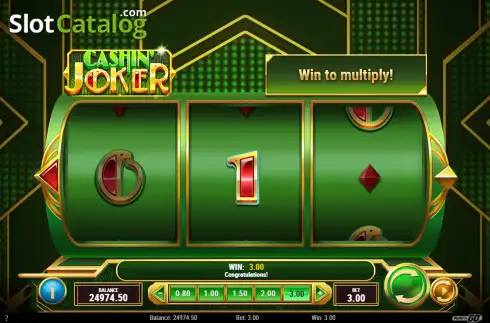 Οθόνη3. Cashin’ Joker Κουλοχέρης