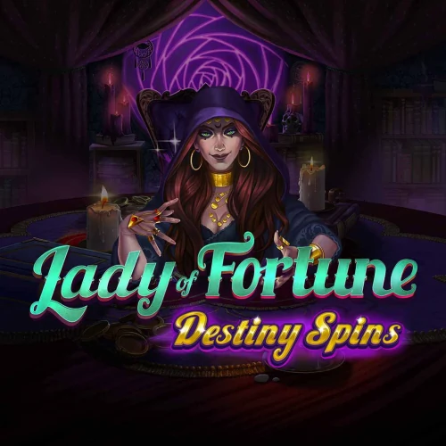 Lady of Fortune Destiny Spins Λογότυπο