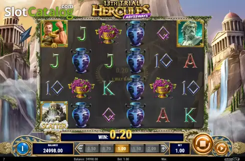 Οθόνη4. 13th Trial Hercules Abyssways Κουλοχέρης