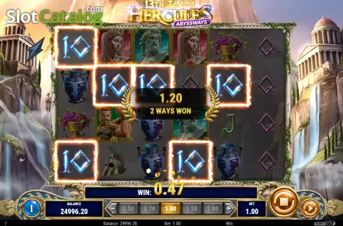 Οθόνη5. 13th Trial Hercules Abyssways Κουλοχέρης