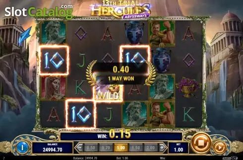 Οθόνη6. 13th Trial Hercules Abyssways Κουλοχέρης