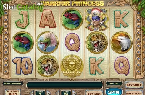 Οθόνη 5. Aztec Warrior Princess Κουλοχέρης