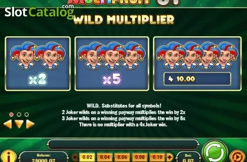 Πίνακας πληρωμών 1. MultiFruit 81 Κουλοχέρης 
