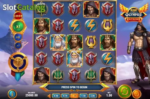 Οθόνη2. Rise of Olympus Extreme Κουλοχέρης