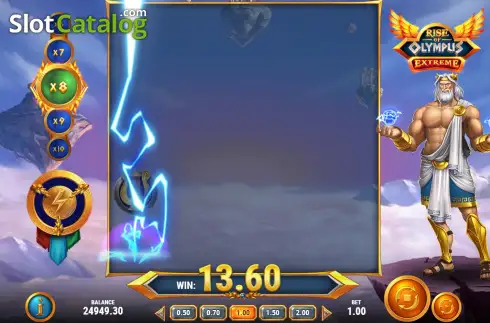 Οθόνη5. Rise of Olympus Extreme Κουλοχέρης