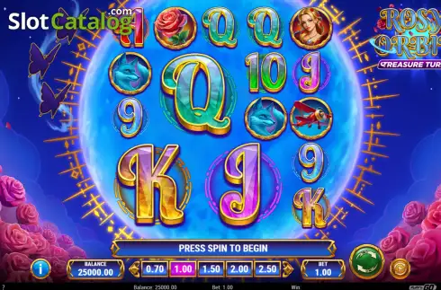 Οθόνη2. Rosy Orbit Treasure Turn Κουλοχέρης