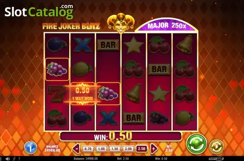 Οθόνη3. Fire Joker Blitz Κουλοχέρης