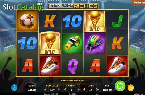 Οθόνη2. Stadium of Riches Κουλοχέρης