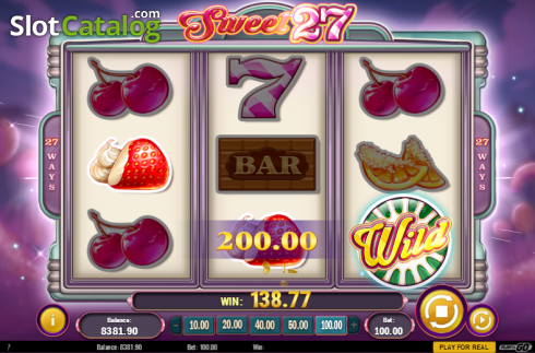 Οθόνη 6. Sweet 27 Κουλοχέρης