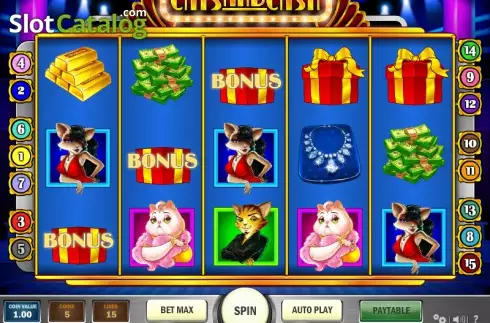 Μπόνους παιχνίδι. Cats and Cash Κουλοχέρης