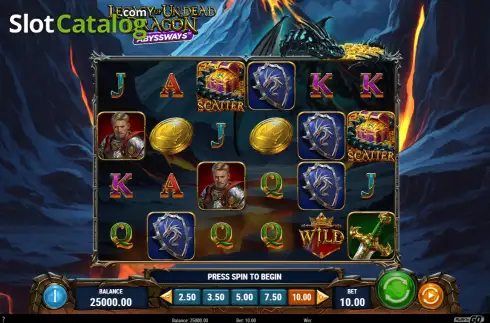 Οθόνη2. Legacy of Undead Dragon Abyssways Κουλοχέρης