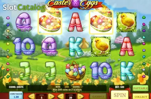 Ροδέλες. Easter Eggs Κουλοχέρης