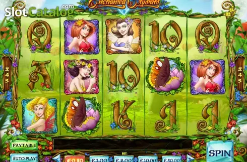 Ροδέλες. Enchanted Crystals (Play'n Go) Κουλοχέρης