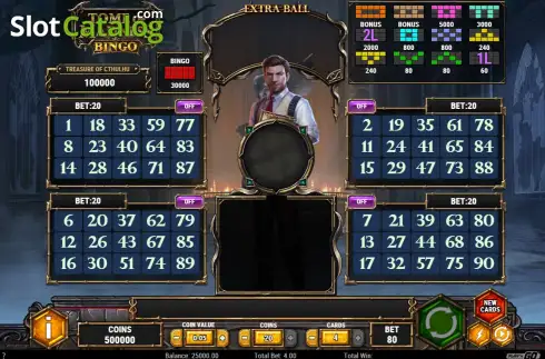 Οθόνη2. Tome of Madness Bingo Κουλοχέρης 