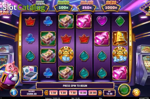 Οθόνη2. Piggy Blitz Casino Gold Κουλοχέρης 