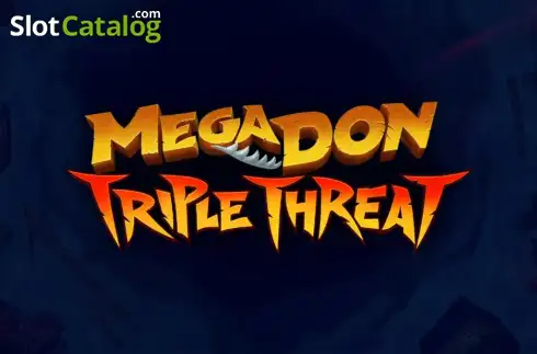 Megadon Triple Threat Λογότυπο Megadon Triple Threat Λογότυπο