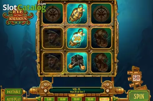 Ροδέλες. Eye of the Kraken Κουλοχέρης