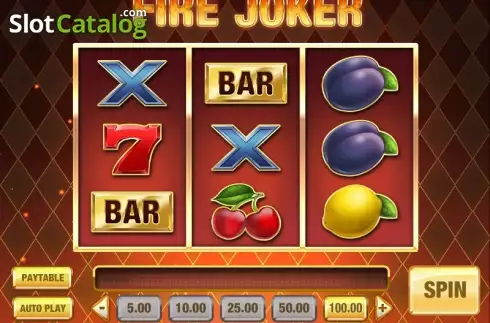 Ροδέλες. Fire Joker Κουλοχέρης