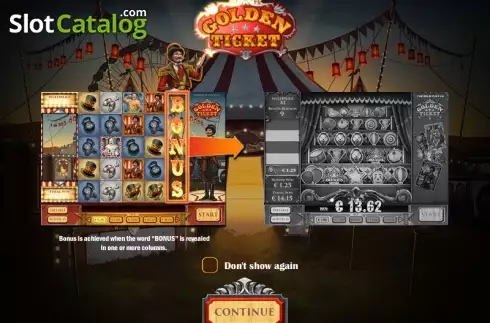Δώρο. Golden Ticket (Play'n Go) Κουλοχέρης