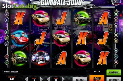 Ροδέλες. Gumball 3000 Κουλοχέρης