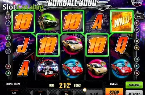 Αγριος. Gumball 3000 Κουλοχέρης