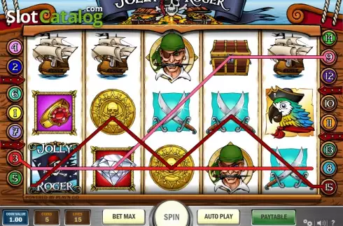Αγριος. Jolly Roger (Play'n Go) Κουλοχέρης