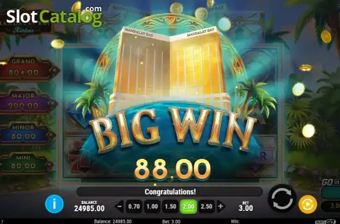 Οθόνη3. Mandalay Bay Riches Κουλοχέρης 
