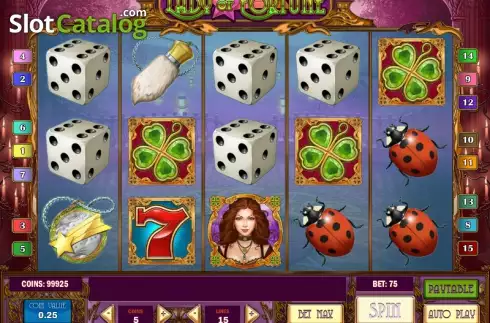 Ροδέλες. Lady of Fortune Κουλοχέρης